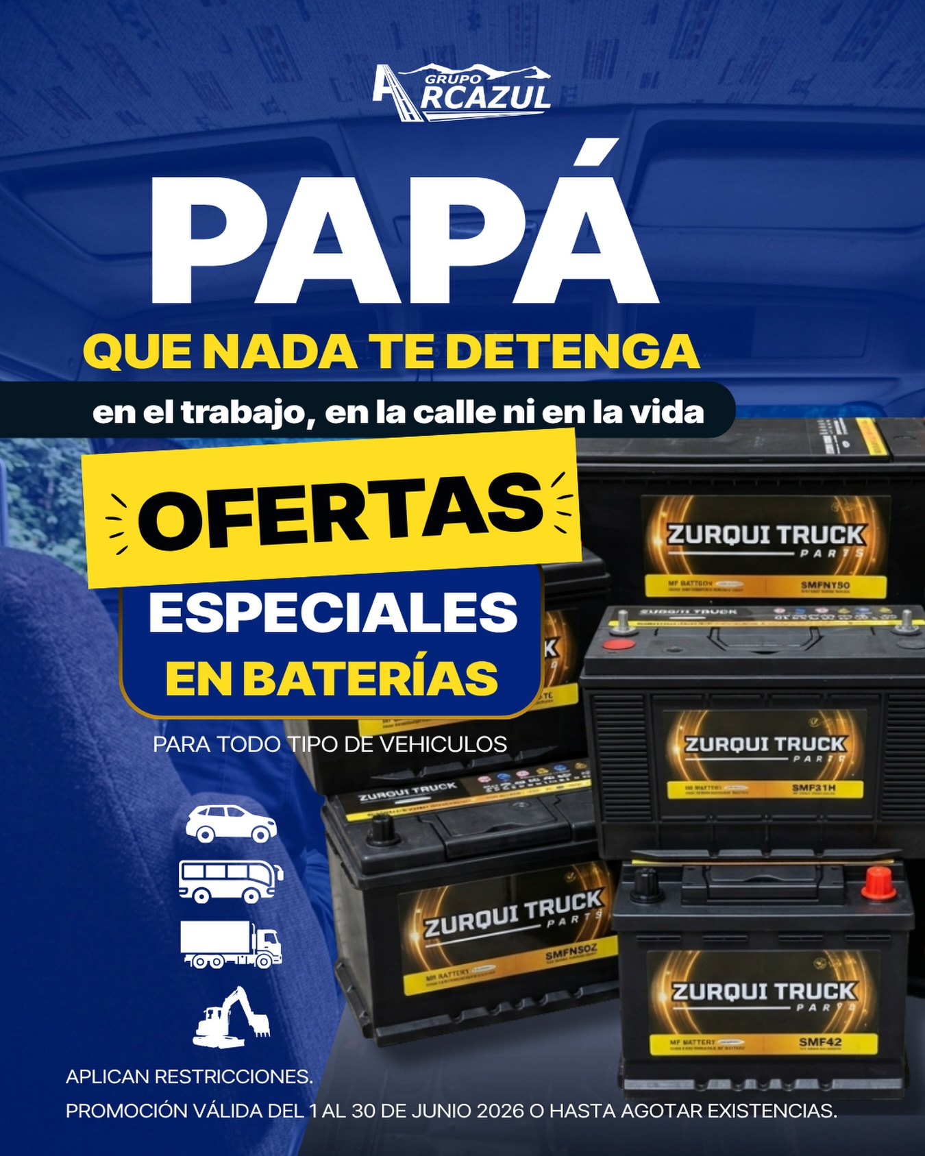 Promoción Día del Padre en Grupo Arcazul